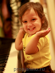 Детям про пианино