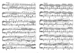 Вальс op. 64 №2 (до-диез минор) Ф. Шопен: ноты