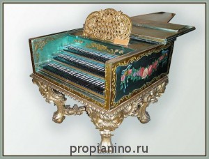 Красивый инструмент - клавесин