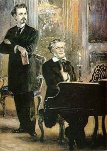 Рихард Вагнер за роялем