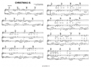 ноты новогодние песни christmas