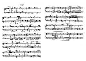 Прелюдия №18 из цикла "24 прелюдии" Д. Шостакович: ноты