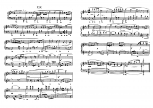 Прелюдия №19 из цикла "24 прелюдии" Д. Шостакович: ноты
