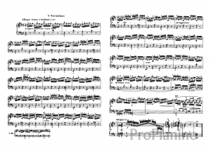 Прелюдия №5 (Ре-мажор) BWV 850 И.С.