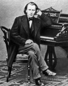 И. Брамс за фортепиано
