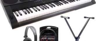 Синтезатор Casio СТК-6000 и сопутствующие товары