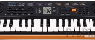 Casio SA-76 - лучший выбор для начинающих пианистов